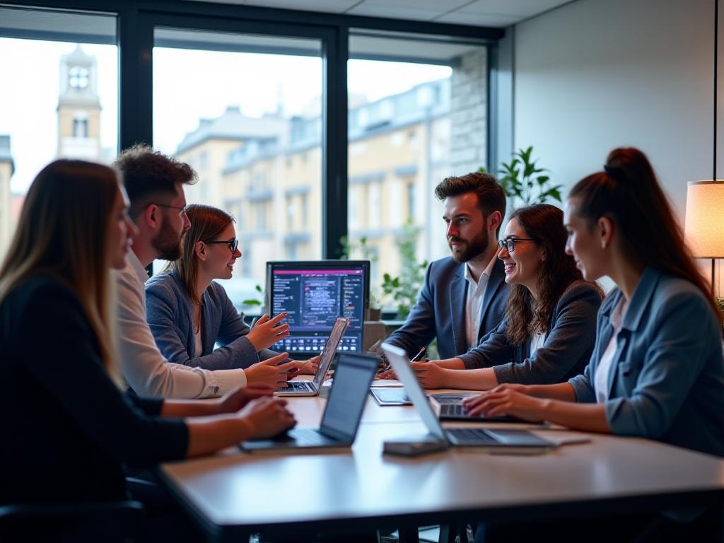 SylvaByte AI research and development team in London